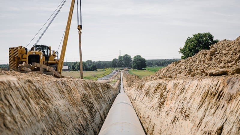 ZEELINK Pipeline-Arbeiten